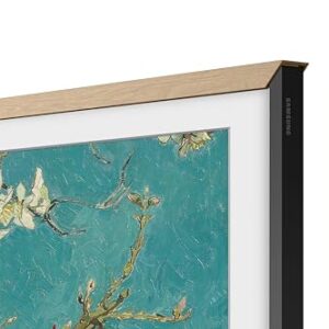 Samsung 32” The Frame TV Customizable Bezel, Magnetic, Quick and Easy Installation, 2023, VG-SCFC32TKBZA, Modern Teak
