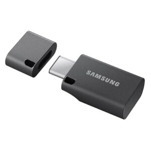 Samsung Type-C 512GB USB 3.2 Flash Drive, 400MB/s, External Memory and Storage for Computers, Mobile Devices, MUF-512DA4/AM, Gray, 2024