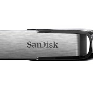 SanDisk 128GB Ultra Flair USB 3.0 Flash Drive – SDCZ73-128G-G46, black