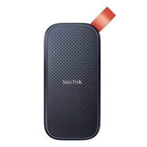 SanDisk 2TB Portable SSD – Up to 800MB/s, USB-C, USB 3.2 Gen 2, Updated Firmware – External Solid State Drive – SDSSDE30-2T00-G26