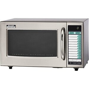 Sharp Medium-Duty Commercial Microwave Oven (15-0429) R-21LVF1 Cubic Feet