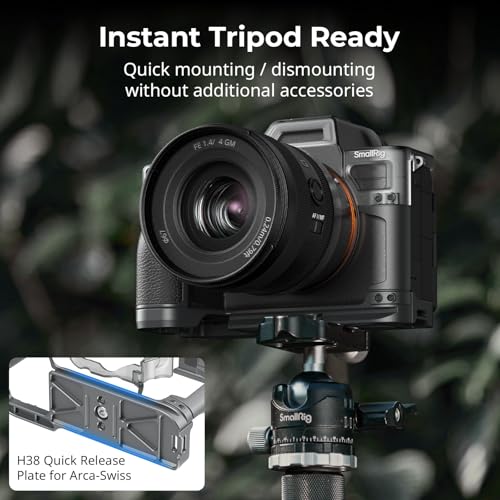 SmallRig A7 IV Hybrid Modular Cage Only for Sony Alpha 7 IV, Full-Cover Protection Camera Case with Ergonomic Grip and Integrated Plate for Arca-Swiss - Image 6