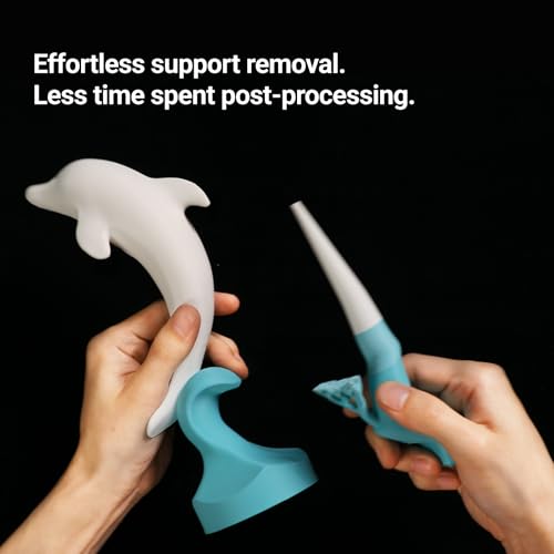 Snapmaker Matte PLA Filament 1.75mm, 3D Printer PLA Filament, Dimensional Accuracy +/- 0.02 mm, 300mm/s High Speed Printing Clog-Free Filament for Most FDM Printers, 2.2lbs Carbon Black - Image 4