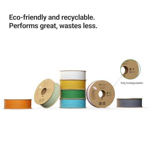 Snapmaker Matte PLA Filament 1.75mm, 3D Printer PLA Filament, Dimensional Accuracy +/- 0.02 mm, 300mm/s High Speed Printing Clog-Free Filament for Most FDM Printers, 2.2lbs Carbon Black - Image 6