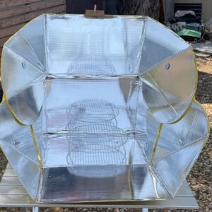 SolCook All Season Solar Cooker – Camping Cookware, Portable Stove, Travel Kit, Solar, Camping Gear, Survival Gear, Emergency Supplies, Backpacking Stove, (17) Camper