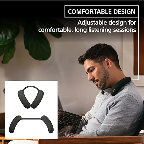 Sony BRAVIA Theater U Wireless Wearable TV Speaker with Bluetooth, Personalized Home Theater Audio, Gaming Compatibility, Built-in mic, 12 Hour Battery Life, IPX4 Splash-Resistant (HT-AN7) - Image 5