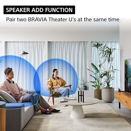 Sony BRAVIA Theater U Wireless Wearable TV Speaker with Bluetooth, Personalized Home Theater Audio, Gaming Compatibility, Built-in mic, 12 Hour Battery Life, IPX4 Splash-Resistant (HT-AN7) - Image 7