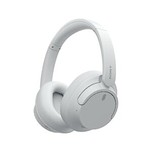 Sony WH-CH720 Noise Canceling Wireless Bluetooth Headphones – Built-in Microphone – up to 35 Hours Battery Life and Quick Charge – White