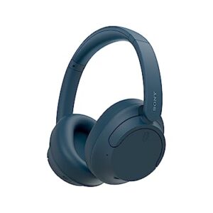 Sony WH-CH720N Noise Canceling Wireless Bluetooth Headphones – Built-in Microphone – up to 35 Hours Battery Life and Quick Charge – Blue