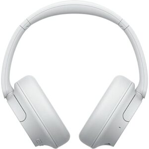Sony WH-CH720NW Noise Canceling Wireless Bluetooth Headphones – Built-in Microphone – up to 35 Hours Battery Life and Quick Charge – Matte White