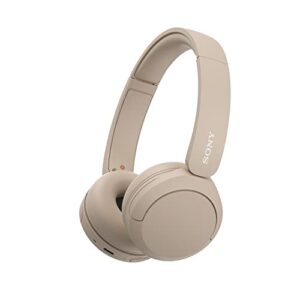 Sony Wireless Bluetooth Headphones – Up to 50 Hours Battery Life with Quick Charge Function, On-Ear Model – WH-CH520C.CE7 – Limited Edition – Cappuccino/Beige