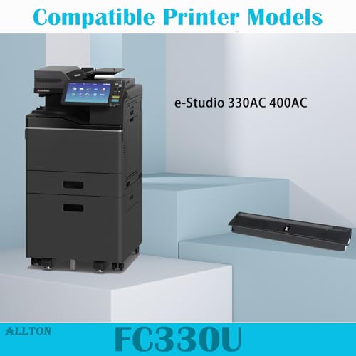 T-FC330UK Toner TFC330U T-FC330U Black Toner Cartridge T-FC330UK T-FC330U-K Toner Cartridge Replacement for Toshiba E-Studio 330AC E-Studio 400AC Printers(1-Pack) - Image 3
