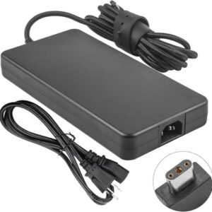 TREE.NB 230W 19.5V 11.8A Razer Blade Charger, 3-Prong AC Adapter Supply for Razer Blade Pro 17/4K Laptop and Razer Blade 15 Model GTX1060 GTX1070 RTX2070 RTX2080 Series Gaming Laptop