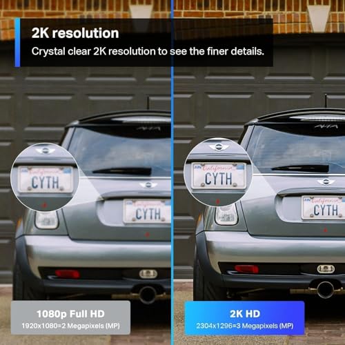 Tapo TP-Link 2K QHD Security Camera Outdoor Wired, Starlight Sensor for Color Night Vision, Free AI Detection, Built-in Siren, Cloud/SD Card Storage, Works with Alexa & Google Home C320WS - Image 4