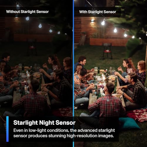 Tapo TP-Link 2K QHD Security Camera Outdoor Wired, Starlight Sensor for Color Night Vision, Free AI Detection, Built-in Siren, Cloud/SD Card Storage, Works with Alexa & Google Home C320WS - Image 5