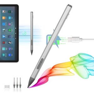 USI 2.0 Stylus Pen for Chromebook, 4096 Pressure Sensitivity USI Stylus Pen for Amazon Fire Max 11, Lenovo Chromebook Duet, Acer chromebook Spin314, HP, Google Pixel Tablet Stylus