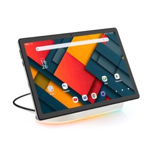 Upgraded Android Tablet with Charging Speaker Dock, 2 Years Protection, Otca-Core CPU, 64GB Storage with 1TB Expansion, Wi-Fi 6, BT 5.3, Google Tablet，2025 US Version