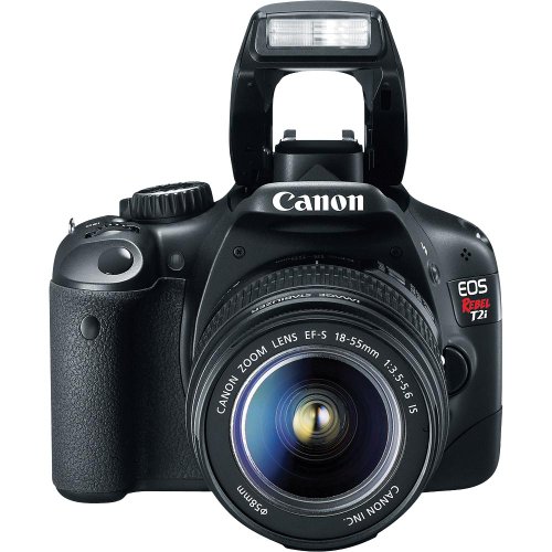 Used Canon EOS Digital Rebel T2i Digital Camera W/ 18-55 F3.5-5.6 Lens - Image 5