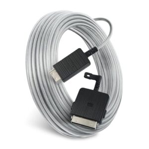 VG-SOCR15/ZA one Connect Cable Compatible with Samsung QLED 4K The Frame TV 15m/49ft Fiber Optics for QN43/50/55/65/75/85LS03RAF/LS03BAF/LS03TAF/LS03DAF