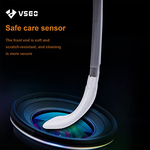 VSGO VS-S03E New Full Frame Camera Cleaning Kit 12pcs Sensor Cleaning Swab and 10ml Cleaner Compatible for Sony Nikon Canon FF CCD CMOS Clean - Image 5