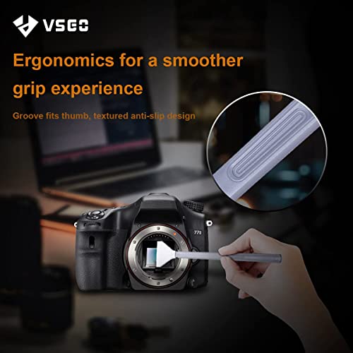 VSGO VS-S03E New Full Frame Camera Cleaning Kit 12pcs Sensor Cleaning Swab and 10ml Cleaner Compatible for Sony Nikon Canon FF CCD CMOS Clean - Image 7