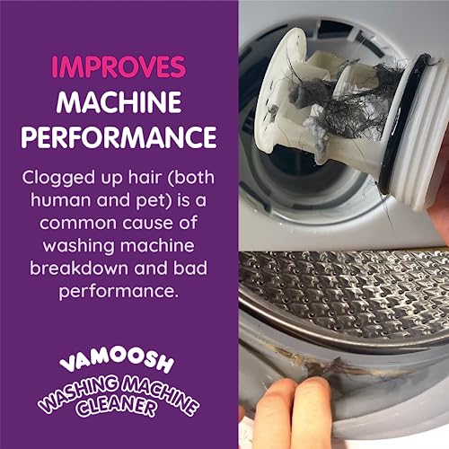 Vamoosh 6-in-1 Washing Machine Cleaner, Dissolves Hair, Removes Limescale, Deep Clean, Leaves Smelling Fresh, Descales. 2 Sachets, 2 Washes (Pink Grapefruit) - Image 7