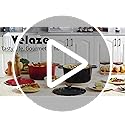 Velaze 6 QT Enameled Cast Iron Dutch Oven, Dual Handles Dutch Oven Pot with Lid,Heavy-Duty Non-stick Round Dutch Oven for Bread Baking, Stewing, Roasting, Good Sealing for All Heat Source (BLACK)