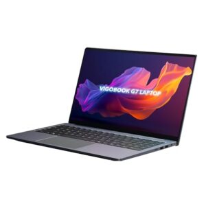VigoBook G7 Laptop Computer, 15.6-Inch Ryzen 7 5700U(8C/16T) Laptop, 16GB RAM 1TB SSD, Support WiFi 6 & Fingerprint Reader, 58Wh Smart Battery, Grey