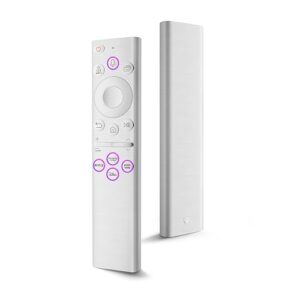 Voice Replacement for Samsung Frame TV Remote, for Samsung TV Remote Control for Smart Tv with Voice Control (No Solar), for 2019-2024 Crystal Curved QLED QLED 4K 8K Frame TVs