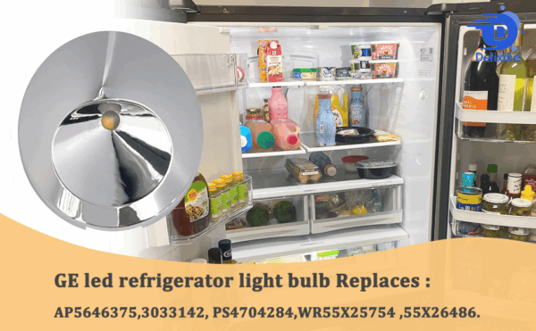 WR55X11132 WR55X25754 3033142 AP5646375 PS4704284 for GE Refrigerator LED Light Assembly - Image 8