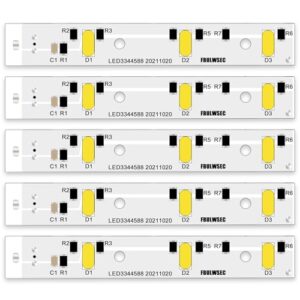 WR55X26671 LED Light Board for GE Refrigerators | Replacement for PS11767930, AP6035586, 4468532, EAP11767930 | Easy Installation 5PCS