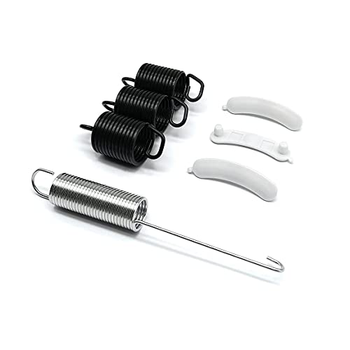 Washing Machine Kit 3 pcs Suspension Spring WP63907 & 1 pcs Counterweight Counter Balance W10250667 & 3 pcs Tub Wear Pad 285744 for Whirlpool Washer - Image 4