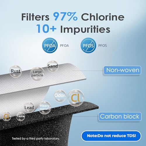 Waterdrop EDR3RXD1 Replacement for Everydrop® Filter 3, 4396841, 4396710, Kenmore® 46-9083, 46-9030, WD-F08 Refrigerator Water Filter, 3 Filters - Image 6