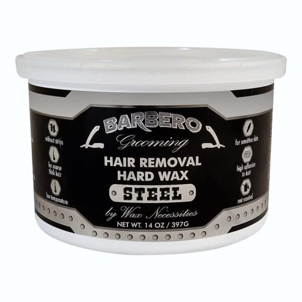 Waxness Barbero Depilatory Hard Wax Kit with W-CUBE Black D - Image 6