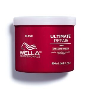 Wella Professionals ULTIMATE REPAIR Mask for Damaged Hair | Repairs, Strengthens, & Smooths with AHA & Omega-9 | For All Hair Types