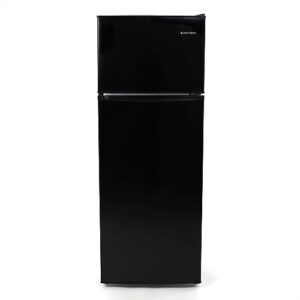 West Bend WBRT73B Apartment Refrigerator Freestanding Slim Design Full Fridge, 7.4 cu.ft, Black
