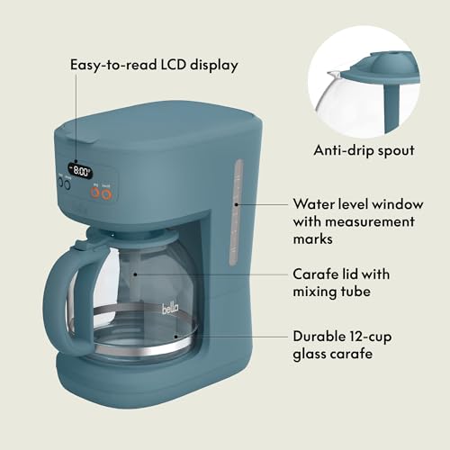 bella 12 cup Programmable Coffee Maker - Image 4