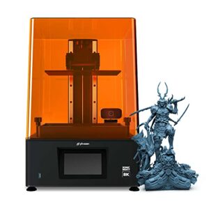 phrozen Sonic Mighty 8K LCD Resin 3D Printer, 10″ Monochrome LCD, Tabletop 3D Resin Printer with 28µm XY Resolution, 8.6 * 4.8 * 9.3 Inch Printing Volume for Models, Miniatures and Action Figures