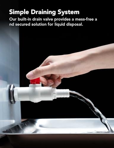 phrozen Wash Mega S 3D Printer Resin Washing Station, Dual Speed 25L Capacity, Large Washing Container, Washing Size L12.99xW7.48xH11.81 inch - Image 6