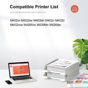 v4ink 4PK Compatible 26X Toner Cartridge Replacement for 26X CF226X 26A CF226A Toner High Yield Black Ink for Pro M402n M402dn M402dne M402dw MFP M426fdw M426fdn M426dw M402 M426 Printer New Version