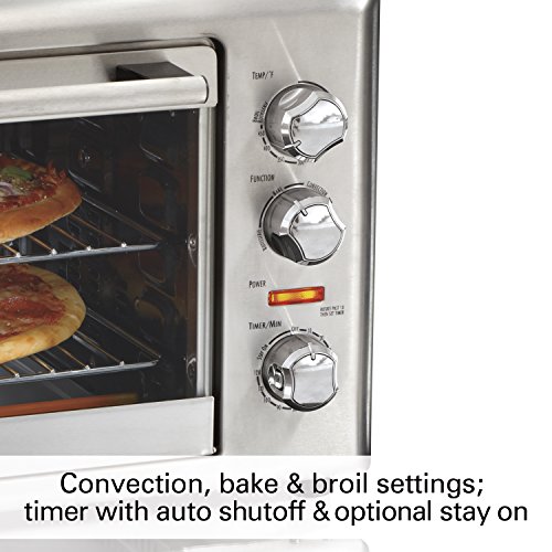 Hamilton Beach Countertop Rotisserie Convection Toaster Oven, Extra-Large, Stainless Steel (31103DA) - Image 4