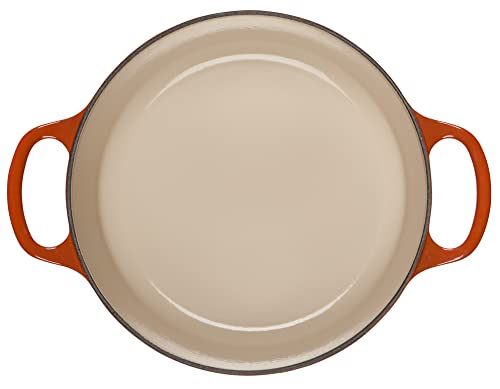 Le Creuset Enameled Cast Iron Signature Round Dutch Oven, 3.5 qt. , Flame - Image 6
