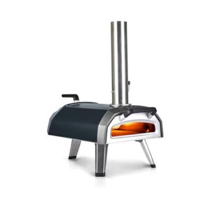 Ooni Karu 12G Multi-Fuel Outdoor Pizza Oven – Wood and Gas Outdoor Pizza Oven with Pizza Stone & Intergrated Thermometer, Pizza Oven Outdoor, Dual Fuel 12 Inch Pizza Maker, Outdoor Cooking Grill
