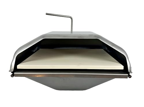 Pellethead Wood Fired Pizza Oven Attachment for Most Full Sized Pellet Grills, compatible with GMG, Traeger, Pit Boss, Camp Chef and More - Image 2