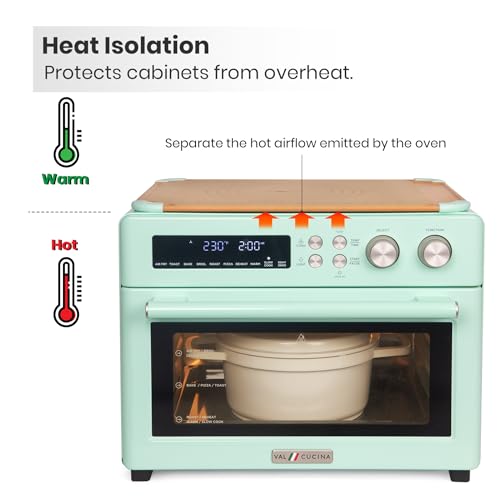 VAL BOARD Cutting Board, Compatible with VAL CUCINA Air Fryer Toaster Oven, Creates Storage Space, Protects Cabinets, - Image 5